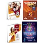 Borealis Learned 8. Sınıf İngilizce Konu Soru Deneme Seti 4 Kitap