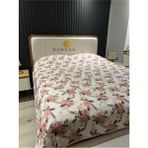 Boreas Home Pembe Gül Kapitone Yatak Örtüsü Tek Kişilik - 160 x 220 cm