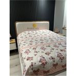 Boreas Home Pudra Kelebek Tek Kişilik Çok Amaçlı Kapitoneli Yatak Örtüsü - 160 x 220 cm
