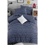 Boreas Home Star Premium Lastikli Tek Kişilik Nevresim Takımı - 160 x 220 cm - Lacivert