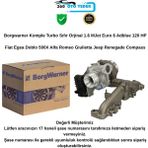 BorgWarner 54389880026 Turbo Fiat 1.6 Mjet 120 Hp Egea Doblo 500X Alfa Romeo Giulietta Jeep Compass Renegade