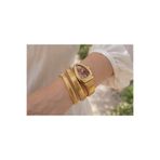 Boris Accessory Kadın Gümüş&gold Yılan-Medusa Model Taşlı Kol Saati