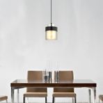 Boris Tekli Siyah-Krom Modern Sarkıt Mutfak Salon Sarkıt Avize