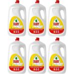 Borline 2600 ml Limonlu Sıvı Bulaşık Deterjanı 6 Adet Süper Ekonomik Paket - 650 ml