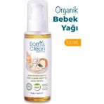 Born & Clean Organik Bebek Yağı - 100ML %100 Doğal