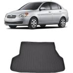 Born Garage 2007 Hyundai Accent Era Bagaj Havuzu Kokusuz Kauçuk - Siyah