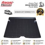 Born Garage 2018 Kangoo Multix Bagaj Havuzu Tam Uyumlu Kauçuk - Siyah