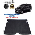 Born Garage 2019 Kangoo Multix Bagaj Havuzu Tam Uyumlu Kauçuk - Siyah