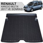 Born Garage 2020 Kangoo Multix Bagaj Havuzu Tam Uyumlu Kauçuk - Siyah