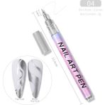 Born Pretty 0.5mm 3D Naıl Art Graffıtı Pen ( Tırnak Dekorasyon Çizim Kalemi )