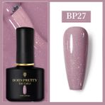 Born Pretty 10 ml Born Pretty Black Spar Kalıcı Oje - SİMLİ