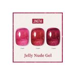 Born Pretty 10ml Jelly Nude Seri Kalıcı Oje JN74 (57851-24) 4155