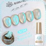 Born Pretty Auroras Cat Magnetic Gel/Kuzey Işıkları Kedi Gözü Kalıcı Oje(AC04)-10ml
