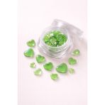 Born Pretty Emerald Aurora Mix Boy Kalp Tırnak Taşı – Kavanozlu - Çok Renkli