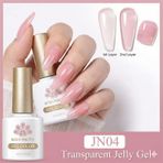 Born Pretty JN04 56347 10 ml Jelly Nude Seri Kalıcı Oje