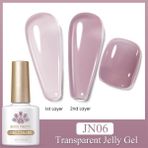 Born Pretty JN06 56347 10 ml Jelly Nude Seri Kalıcı Oje