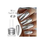 Born Pretty Lillycute Metalik Gri Normal Oje 7 ml