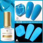 Born Pretty Neon Floresan (Karanlıkta Parlayan) 7ml Uv Kalıcı Oje