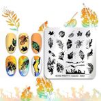 Born Pretty Stamper Desen Plakası Autumn S002