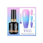 Born Pretty Thermal Uv Led Kalıcı Oje 15 ml Termal Isıyla Renk Değiştiren Oje T055