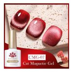 Born Pretty10 ml Jelly Amber Serisi Kedi Gözü Kalıcı oje CMG-07 (55832)