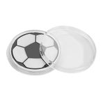 BOROCO Alaşım futbol futbol hakem Flip Coin Judge Toss Coins Pick yan kılıf ile