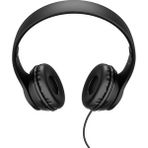 Borofone Telefon / Pc / Mp3 Çalar Yüksek Ses Tek Jak Kablolu Mikrofonlu Kulaklık - Siyah