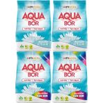 Boron AquaBor Matik Toz Çamaşır Deterjanı 24KG Beyazlar+Renkliler 160 Yıkama (4PK*6KG)