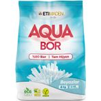 Boron AquaBor Matik Toz Çamaşır Deterjanı 6KG (Beyazlar İçin) 40 Yıkama