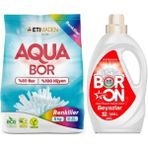 Boron Doğal Mineralli Toz Çamaşır Deterjanı 6 kg 40 Yıkama + Sivi Beyazlar İçin 26 Yıkama