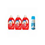 Boron Doğal Sıvı Çamaşır Deterjanı Renkliler 26*3 Yıkama+ Bortam Dezenfektan