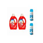 Boron Doğal Sıvı Çamaşır Deterjanı Renkliler İçin 26*2 Yıkama+ Bortam Dezenfektan 500 Ml*2 Adet.