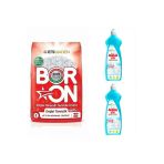 Boron Toz Deterjan 4 Kg 26 Yıkama +2 Adet Aquabor Bulaşık Deterjanı