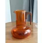 Borosilikat Cam Akasya Saplı Luna Amber Sürahi 1200 ml - 1,2 lt