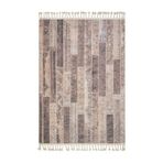 Borovnica Bej Patchwork Modern Geometrik Etnik Desenli Boho Makinada Yıkanabilir Hafif Hav Toz Vermez Leke Tutmaz Kaymaz Taban Dijital Makine Baskı Halı Oturma Odası Salon Yolluk Koridor Mutfak Halısı