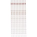 Borox Cam Dereceli Pipet 5 ML Serolojik Pipet - 10 Adet