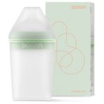 Borrn Antikolik Silikon Biberon 240ML Yeşil