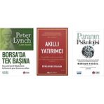 Borsada Tek Basina / Akilli Yatirimci / Paranin Psikolojisi / 3 Set - Tür