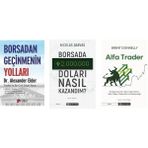 Borsadan Gecınmenın Yolları / Borsada 2.000 000 Doları Nasıl Kazandım / Alfa Trader / 3 Set - Tür