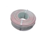 Borsan 2x0.75mm Yassı Kordon Kablo Kırm/Byz 100m