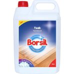 Borsil Teak Temizleyici 5 LT Sert Ağaç Ve Bahçe Mobilyası Yenileyici Nano Teknoloji Bakım Şampuanı - Beyaz