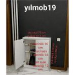 Boru Gizleme Dolabı 70*130 Beyaz