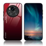 BORYA Honor Magic6 Pro (Honor Magic 6 Pro) için kılıf, ultra ince, yumuşak silikon TPU tampon, darbeye dayanıklı cep telefonu kılıfı, zarif, renkli, gradyan 9H sertleştirilmiş cam koruyucu kılıf,
