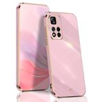 BORYA Xiaomi Redmi Note 11 Pro+ Plus 5G için kılıf, ultra ince, darbeye dayanıklı, birinci sınıf TPU tamponlu cep telefonu kılıfı, yumuşak ipeksi silikon koruyucu kılıf, şık galvanize Phnom Penh Case,