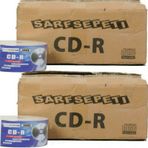 Boş Cd-R 700 Mb 80 Min – 1 Koli 600 Adet 50’Lik Paket