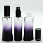 BOŞ PARFÜM ŞİŞESİ 100 ML (2 ADET) SİYAH İEYFEL SİYAH METAL VALF VE KAPAK