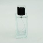 BOŞ PARFÜM ŞİŞESİ 50 ML KARE (3 ADET) (SPREY APARAT İLE KAPATILIR-KOLAY KAPAMA) BOŞ ŞİŞE