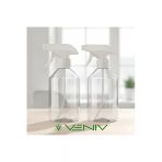 Boş Şişe + Sprey Fısfıs Set- 2 Adet Kimyasala Dayanaklı 500 Ml