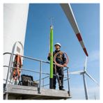 Boşaltma Çubuğu, Yalıtımlı DC Deşarj Topraklama Çubuğu - 10 kV Emniyet Boşaltma Aleti, Taşınabilir Elektrik Tamir Çubuğu, Epoksi Reçine Yeşil, 1m/39.4in/3.2ft