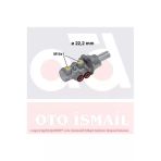 Bosch 0204123711 Fren Ana Merkezı Doblo Fıorıno 07- Uyumlu